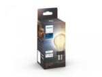 Bec LED inteligent vintage (decorativ) Philips Hue Filament Bulb A60 ,Bluetooth, E27, 7W (40W), 550 lm, lumina alba (2200-4500K) - Image 2