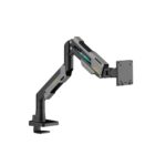 Suport monitor Serioux SRXA-MM101-C012GR, arc cu gaz, compatibilitate dimensiune ecran 24"-57", greutate maximă suportata: 2~30 kg, VESA: 75x75, 100x100, 100x200, 200x100, 200x200, inclinare: +70°~-45°, pivotare: +90°~-90°, rotația ecranului: 360° - Image 2
