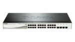 Switch D-Link DGS-1210-24P, 24 port, 10/100/1000 Mbps