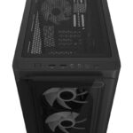 Carcasa ASUS A23 PLUS TG ARGB BLACK, RGB, Mid Tower, Black - Image 8