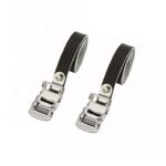 CURELE PIELE CU CATARAMA PENTRU RATRAPE, LUNGIME 430MM, NEGRU