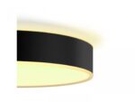 Plafoniera LED Philips Hue Enrave, Bluetooth, 19.2W, 2450 lm, luminaalba(2200-6500K), IP20, 38.1cm, Negru, Intrerupator cu variator inclus - Image 3