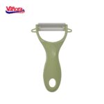 CURATATOR LEGUME CU LAMA CERAMICA, 13x7.6 CM, VANORA HOME (mix 3 culori in bax - 4 albastre, 4 roz, 4 verzi) - Image 2