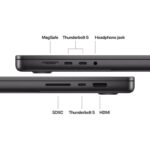 MacBook Pro 16.2"/Apple M5 Max (CPU 18-core, GPU 40-core, Neural Engine 16-core)/128GB/2TB - Space Black - NANO TEXTURE Display -140W ADAPTER - US ENGLISH KB - 2026 (CTO from MGEE4RO/A) - Image 3