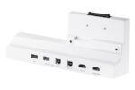 Tray conectivitate pentru display interactiv SAMSUNG Flip 2 55"/65"; HDMI Out, Conectivitate NFC pentru proiectarea telefonului pe display; aduce mufele din spate in fata pentru convenienta. - Image 2