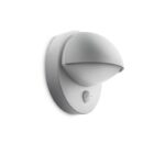 Aplica pentru exterior cu senzor de miscare Philips June, 1xE27, max 42W, IP44, 135x195mm, Gri - Image 3