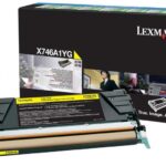 Toner Lexmark X746A1YG, yellow, 7 k, X746de , X748de , X748deStatoil , X748de with total 5 years warranty , X748dte
