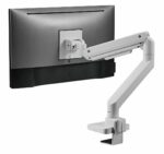 Suport monitor Serioux MM69-C012, compatibilitate  dimensiune ecran 17"-49", arc cu gaz, greutate maximă suportata: (per ecran): 2~20 kg, VESA: 75x75, 100x100, inclinare: +50°~-20°, pivotare: +90°~-90°, rotația ecranului: +180°~-180°, instalare: clemă, grommet,alb - Image 17