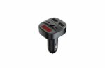 Modulator FM Serioux ABFM60, Bluetooth 5.0 , raza actiune de până la 5 m, voltaj intrare: 1x DC 12V/24V ,2 porturi USB: 1x USB DC5V 2.4A Max 1 x USB audio (pana la 32 GB), slot MicroSD (pana la 32 GB), format muzica: MP3/WMA/WAV, frecvența FM: 87.5MHz - 108.0MHZ, microfon - Image 3