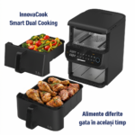 FRITEUZA DUBLA ETAJATA HEINNER InnovaCook HAF-C10DBS25BK - Image 8