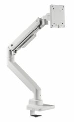 Suport monitor Serioux MM69-C012, compatibilitate  dimensiune ecran 17"-49", arc cu gaz, greutate maximă suportata: (per ecran): 2~20 kg, VESA: 75x75, 100x100, inclinare: +50°~-20°, pivotare: +90°~-90°, rotația ecranului: +180°~-180°, instalare: clemă, grommet,alb - Image 13