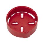 HW Baza pentru detectoarele Morley-IAS B501RF-RR; Culoare: rosu , dimensiuni: inaltime 32mm, diametru 107mm, greutate: 48g.