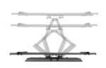 Suport TV de perete Serioux TV61-466, compatibilitate  dimensiune ecran: 37"-80", compatibilitate VESA: 200x200, 300x200, 400x200, 300x300, 400x300, 400x400, 600x400, greutate maximă suportata: 65kg, distanta fata de perete: 77~428mm, inclinare: +3°~-15°, pivotare:  +60°~-60°, nivel ecran: +3°~-3° - Image 10