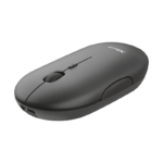 Mouse Wireless Trust Puck Rechargeable Wireless Ultra-Thin Mouse, 1600 dpi, Negru