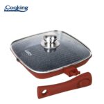 TIGAIE GRILL ALUMINIU+CAPAC 28x4 CM, CALABRIA, COOKING BY HEINNER - Image 4