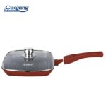 TIGAIE GRILL ALUMINIU+CAPAC 28x4 CM, CALABRIA, COOKING BY HEINNER - Image 2