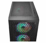 Carcasa PRO GAMING GLADIUS, RGB, Mini Tower, Black - Image 3