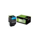 Toner Lexmark 70C20CE, cyan, 1 k, CS510DE, CS410DN, CS310DN,CS310N, CS410N, CS410DTN, CS510DTE