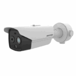 Camera de supraveghere Thermal si Optical IP Bullet DS-2TD2628-3/QA, termal: 256 x 192, optic: 2688 × 1520, iluminare min: 0.0089Lux @(F1.6,AGC ON) ,0 Lux cu IR, lentila fixa: 4.3mm, alimentare: 24 VAC ± 25%: 0.8 A, Max.8.5 W, 12 VDC ± 25%: 0.7 A, Max.8.5 W, PoE (802.3af, class 3):