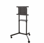 Stand mobil de podea, Neomounts by Newstar NS-M1250BLACK, 37"-70", VESA max. 600x400, suporta pana la 70kg, inclinatie 5°, rotatie 90°, negru - Image 2