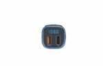 Modulator FM Serioux ABFM46, Bluetooth 5.0 , raza actiune de până la 5 m, voltaj intrare: 1x DC 12V/24V, 2 porturi USB: 1 X USB QC3.0 1 x USB audio (pana la 32 GB), format muzica: MP3/WMA/WAV, frecvența FM: 87.5MHz - 108.0MHZ , microfon incorporat, functii:răspunde/respinge/handsfree/reapelare - Image 3