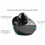 Camera Web Logitech BCC950 ConferenceCam, rezolutie video Full HD, USB 2.0, Negru - Image 6