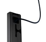 Suport podea double sided B-Tech compatibil cu seria OM55N-D Samsung (Signage Display), suporta pana la la 50kg, montare tip portret, desing subtire potrivit pentru instalarea in interior, cable management integrat, negru - Image 4