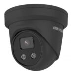 Camera supraveghere Hikvision IP turret DS-2CD2346G2-ISU/SL(2.8mm)(C) (black), 4MP, culoare neagra,