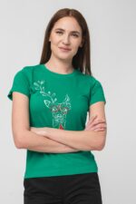 TRICOU  CERB FAMILIE FEMEI   K GREEN-XS - Image 5