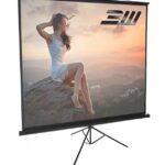 Ecran proiectie trepied, 200 x 200 cm, BlackMount, Format 1:1