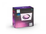 Spot LED RGB incastrat Philips Hue Centura, Bluetooth, GU10, 5.7W, 350lm, lumina alba si color (2000-6500K), IP20, 9cm, Alb - Image 3