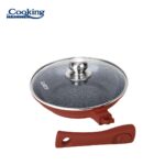 TIGAIE ALUMINIU TURNAT + CAPAC 24x4.8 CM, CALABRIA, COOKING BY HEINNER - Image 4