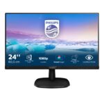 Monitor Philips 23.8" 243V7QJABF/00, Diagonal (inch): 23.8, Diagonal (cm): 60.5, Aspect ratio: 16:9, Panel: IPS, Resolution: 1920x1080, Refresh Rate: 75Hz, Response time GtG: 4ms, Brightness (max): 250 cd/㎡, Contrast (static) : 1000:1, Contrast (dynamic): 200M:1, Viewing angle: 178°/178°, Color