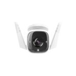Outdoor Security Wi-Fi Camera, 2-Pack SPEC: 2K (2304x1296), 2.4 GHz, 2T2R, 2 × External Antennas, 1 × Ethernet Port FEATURE: Smart AI Detection and Notifications (motion, people), Sound and Light Alarm, Remote Control, Two-Way Audio, Voice Control (Works with Google Assistant and Alexa), Local