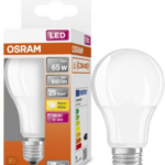 Bec LED Osram Classic A60, E27, 12-36V AC/DC, 9W (65W), 940 lm, luminacalda (2700K), nu functioneaza la 220-240V