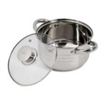 SEMIOALA INOX+CAPAC, 18X10.5 CM, 2.5 L, MYRA, COOKING  BY HEINNER  - Image 2