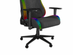 Scaun gaming Genesis TRIT 660, material textil, iluminare RGB, suporta pana la 150 kg, inaltime reglabila, spatar ajustabil, gri - Image 5