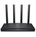 TP-LINK Wireless Router AX1500 WI-FI6, DUAL-BAND, ARCHER AX12; Standarde wireless: IEEE 802.11ax/ac/n/a 5 GHz, IEEE 802.11n/b/g 2.4 GHz, viteze wireless: 5 GHz: 1201 Mbps (802.11ax) 2.4 GHz: 300 Mbps (802.11n), 4 x antene fixe, mod router, mod access point, interfata: 1× port WAN Gigabit, 3× porturi - Image 2