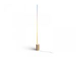 Lampadar LED RGB Philips Hue Gradient Signe, Bluetooth, 29W, 2550 lm ,lumina alba si color (2000-6500K), IP20, 145.8cm, Aluminiu/Lemn, Alb - Image 2