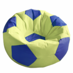 FOTOLIU PUF XL MINGE FOTBAL 75CM GALBEN