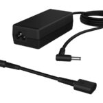 HP incarcator 65W. Dimensiuni: 106 x 47 x 28 mm. Greutate: 280g