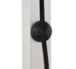 Stand birou B-Tech, pentru display-uri cu diagonala pana la 32", suporta pana la 10kg, cu inclinatie +17°/-10°, VESA min. 75x75, VESA max. 100x100, cable management integrat, negru/argintiu - Image 4