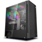 Carcasa DEEPCOOL Matrexx 55 Mesh, RGB, Mid Tower, Black