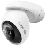 Camera Wi-Fi Outdoor TP Link, senzor 1/27" Progressive Scan CMOS Starlight Sensor, Focal Length: 4 mm ± 5%, Aperture: F1.6 ± 5%, night vision 850 nm IR LED, rezolutie maxima 4K 8MP (3840 × 2160 px), frame rate 25 fps, zoom digital 18x