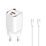 Incarcator retea Serioux 30W Quick Charge, Intrare AC100-240V~ 50/60Hz 0.7A Max, PD Ieșire: 5V-3A, 9V-3A, 12V-2.5A, 15V 2A, 20V=1.5A (30W), QC Ieșire: 5V-3A, 9V-2A, 12V=1.5A (18W), PD+QC=5V=3.6A, Total: 30W Max - Image 2