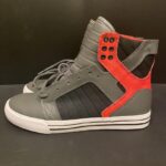INCALTAMINTE SUPRA SKYTOP IV LIGHT GREY/WHITE/CHARCOAL, 44.5