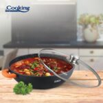 CRATITA ALUMINIU+CAPAC 32X8.5CM,5.5L,DARK LINE, COOKING BY HEINNER - Image 4