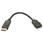 Adaptor Lindy LY-41005, DisplayPort 1.2 to HDMI 1.3, negru - Image 2