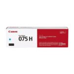 CANON CRG075 H TONER CARTRIDGE CYAN, Capacitate: 2500 pagini.