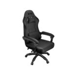Scaun gaming FURY SHINAI S2, material piele ecologica+fabric, reglabil pe inaltime, greutate maxima suportata 120 kg, inaltime scaun reglabil 42 - 49 cm, spatar ajustabil 135°, dimensiuni roti 51mm, echipat cu piston cu gaz clasa 3, negru